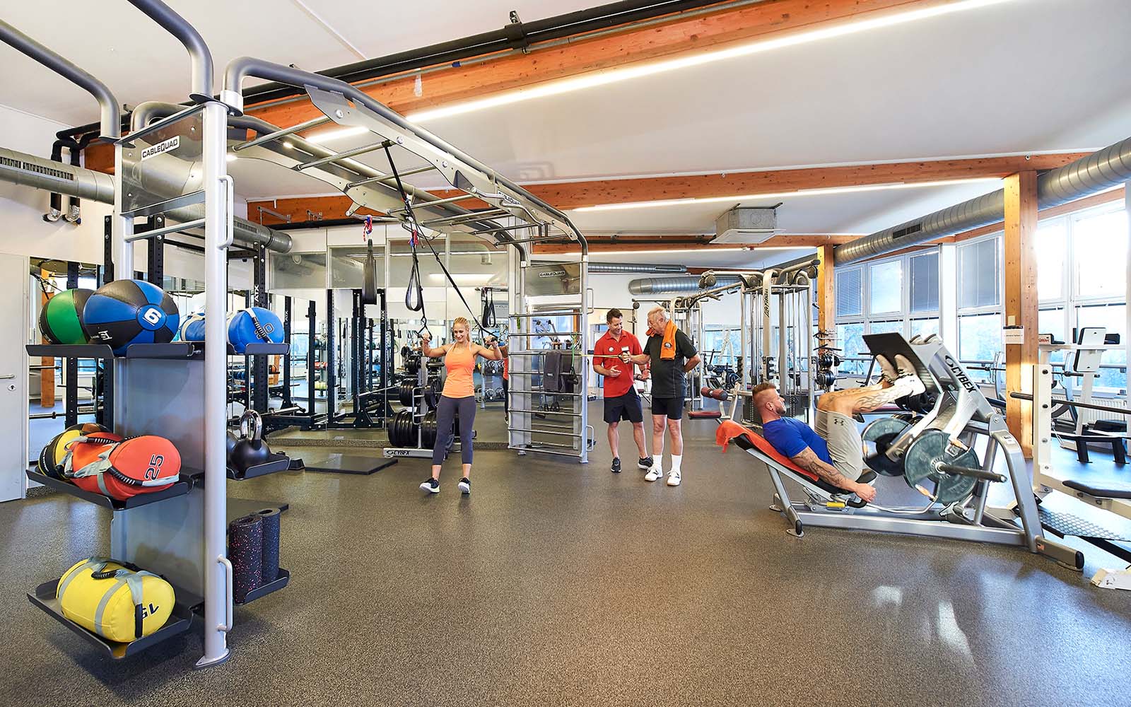Die Ausbildungsstudios des International Fitness & Health Institute of