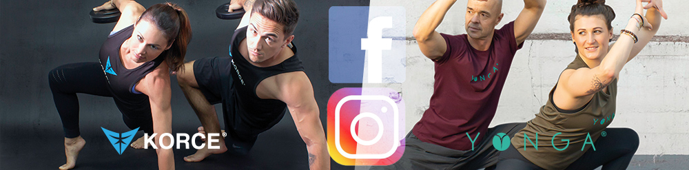 KORCE & YONGA - auch bei Social Media